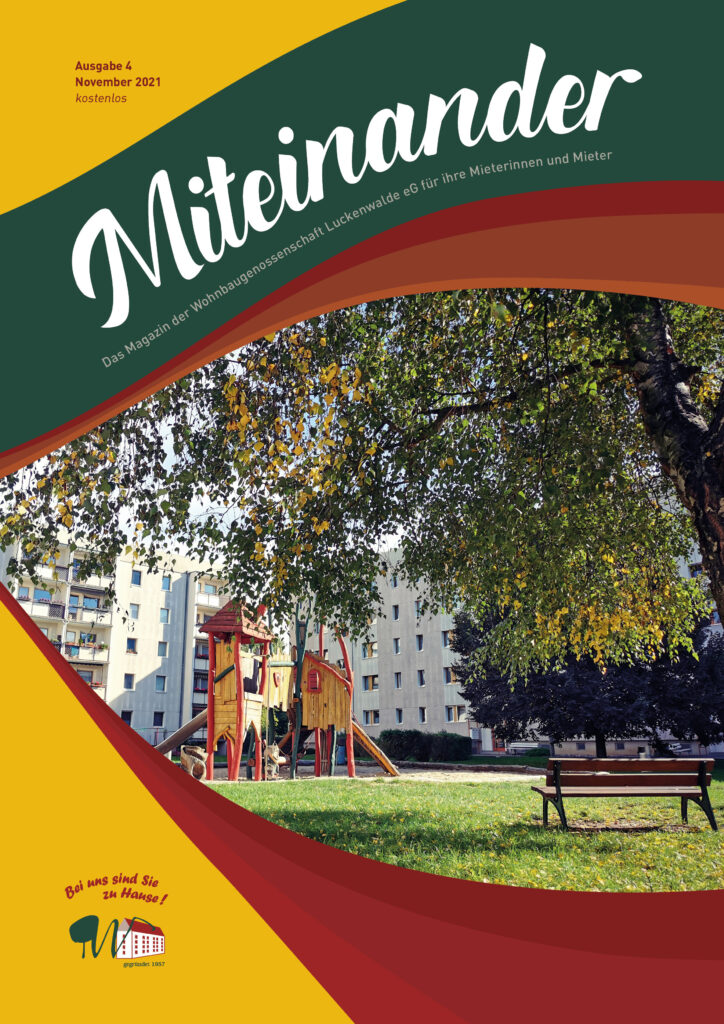 Mietermagazin Miteinander Ausgabe 2/2021